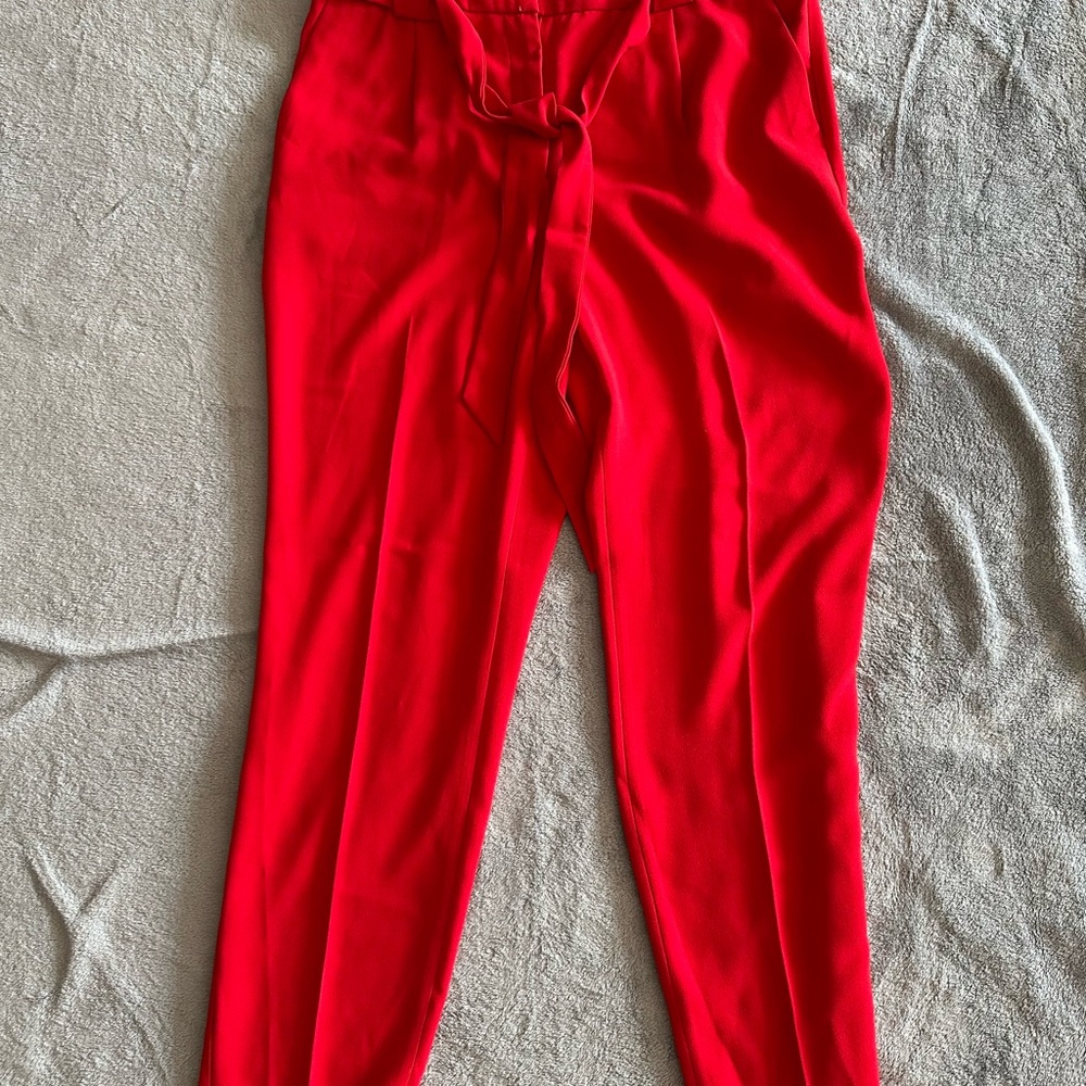 Red Men's Pants